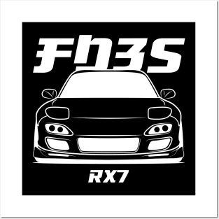 Front fd3s rx7 Posters and Art